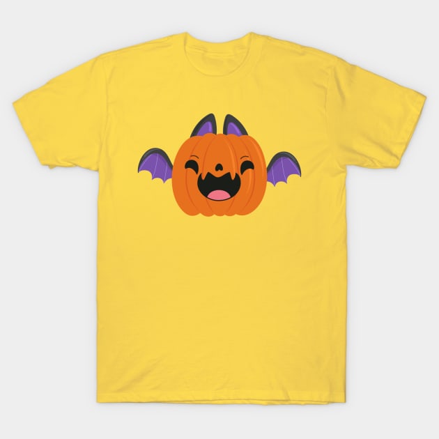 Halloween Pumpkin T-Shirt by M_Mary